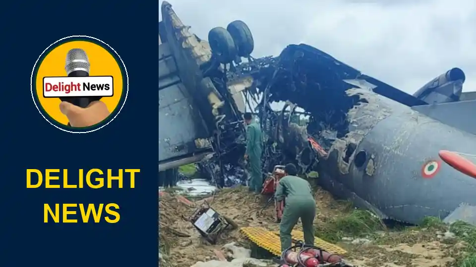जोरहाट में IAF का AN-32 क्रैश: 5 जवान शहीद, को-पायलट सुरक्षित