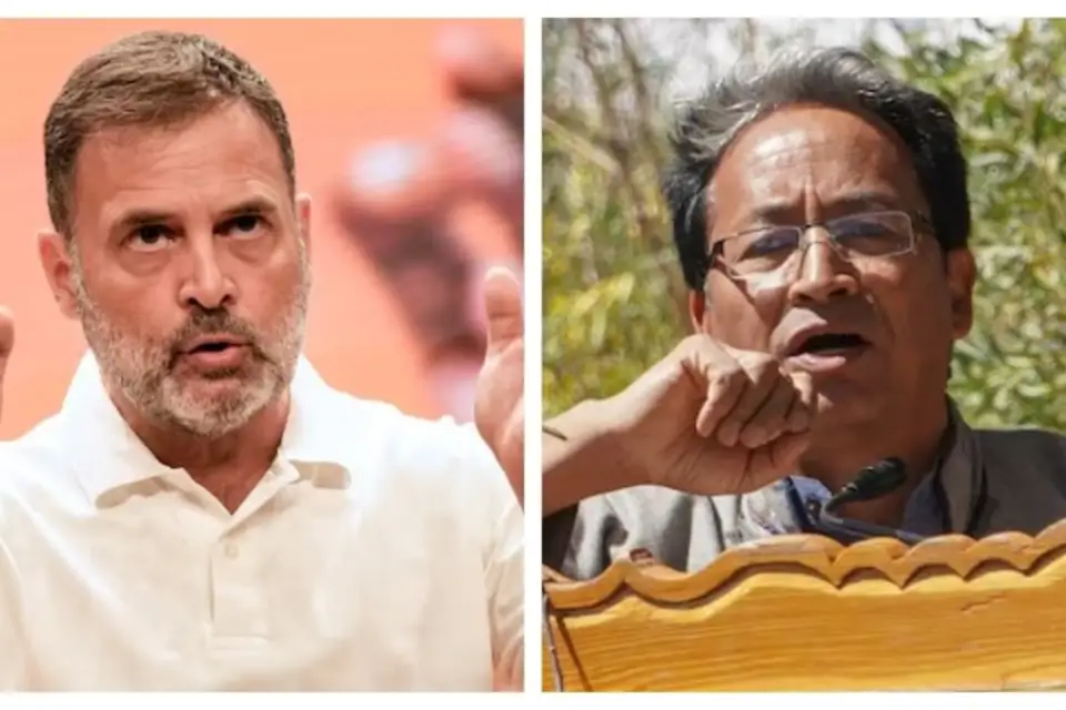 राहुल गांधी के हाथ से अनशन तोड़ना चाहते थे सोनम वांगचुक, नहीं मिला जवाब
