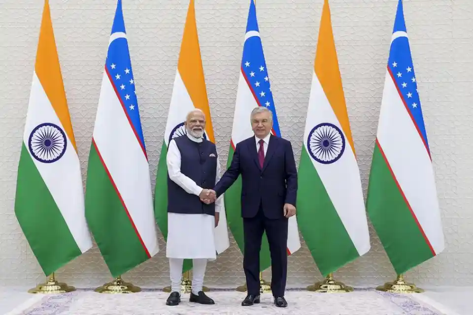 भारत-उज्बेकिस्तान संबंध: रणनीतिक साझेदारी, आर्थिक लक्ष्य और भू-राजनीतिक आयाम