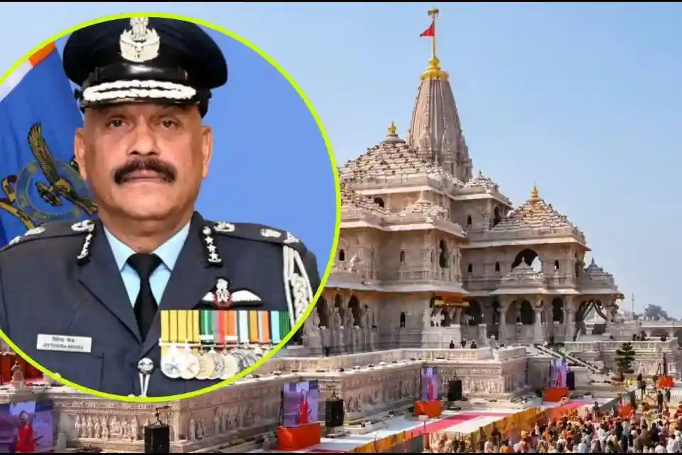 अयोध्या में प्रशासनिक सुधार: पूर्व एयर मार्शल जितेंद्र मिश्रा बने राम मंदिर के पहले सीईओ