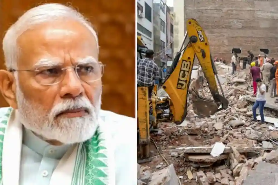 सत्य निकेतन इमारत हादसा: पीएम मोदी ने जताया गहरा दुख