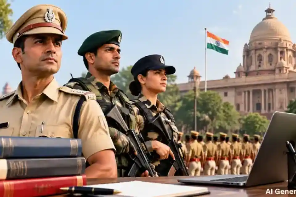 दिल्ली पुलिस और CAPF में 1871 पदों पर बंपर भर्ती