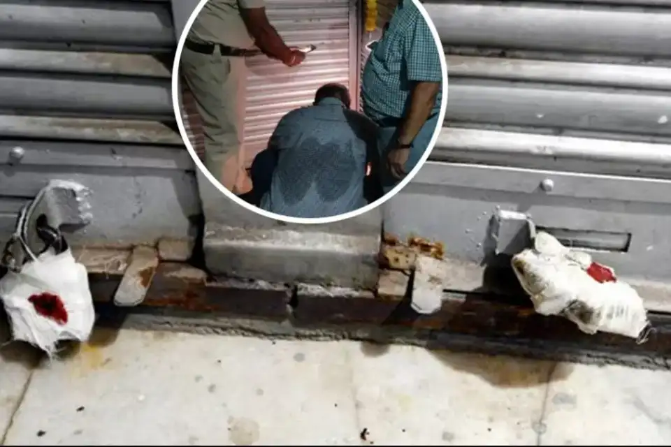 चाँदनी चौक में 56 ज्वेलरी शॉप सील, अंदर फंसा है करोड़ों का सोना