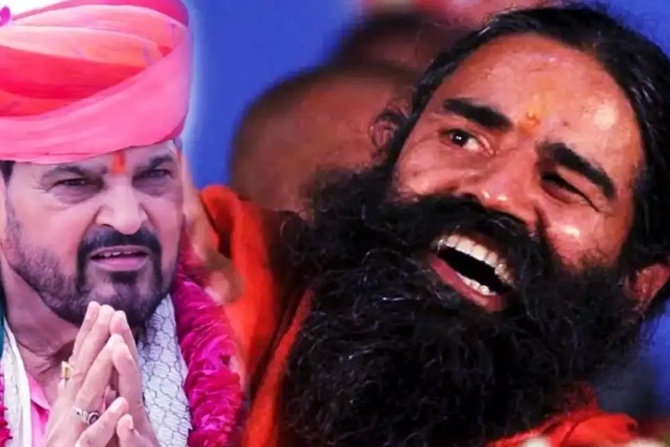 बाबा रामदेव और बृजभूषण सिंह के बीच सुलह, पतंजलि घी पर विराम
