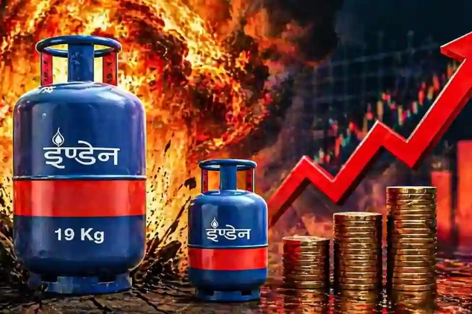 त्योहारों से पहले बड़ा झटका: महंगा हुआ कमर्शियल गैस सिलिंडर