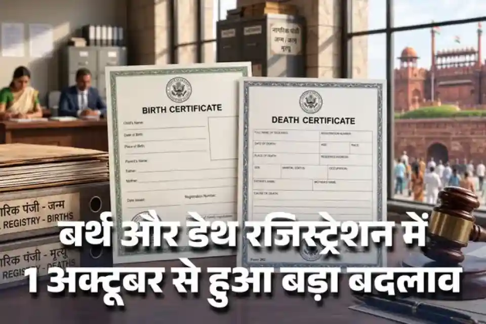 1 अक्टूबर से जन्म-मृत्यु प्रमाण पत्र के नियम बदले, अब कोर्ट की मंजूरी होगी जरूरी