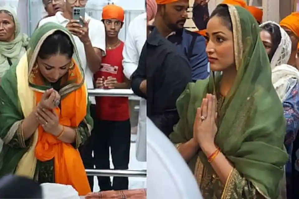 फिल्म की सफलता के लिए पटना साहिब गुरुद्वारा पहुंचीं यामी गौतम