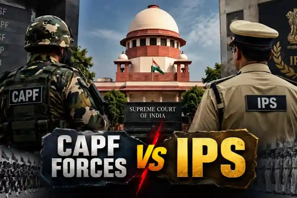 केंद्रीय सशस्त्र पुलिस बल संवर्ग बनाम आईपीएस प्रतिनियुक्ति विवाद और विधायी टकराव