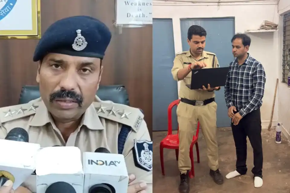 एमपी में महिलाओं को फंसाकर अश्लील वीडियो बनाने वाला शख्स गिरफ्तार, ASI-साध्वी के मिले वीडियो