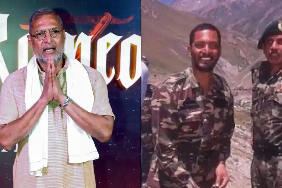 कारगिल युद्ध में पाक से लड़ने गए थे नाना पाटेकर, 60 दिन तक इंडियन आर्मी की 'QRT' में रहे