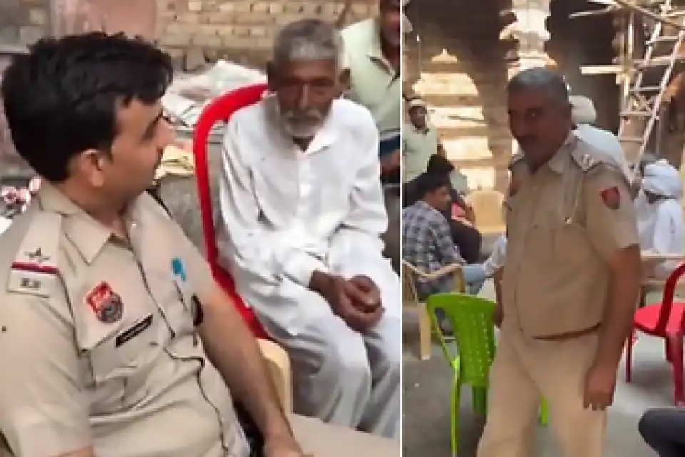 हरियाणा में भारी हंगामा: डिटेन करने पहुंची पुलिस को ही ग्रामीणों ने बनाया बंधक 