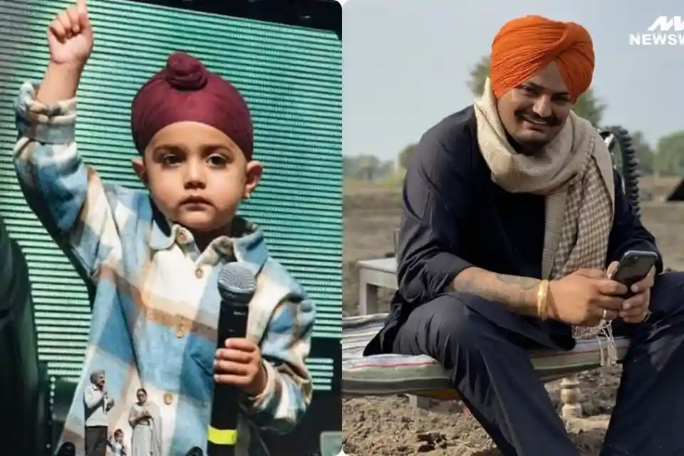 सिद्धू मूसेवाला के छोटे भाई शुभदीप ने मंच पर थामा माइक, वायरल हुआ वीडियो