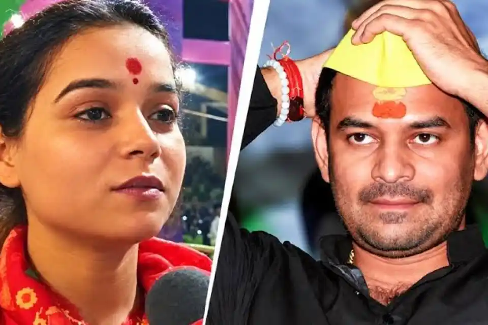 "न झुकूंगा, न रुकूंगा": अनुष्का यादव के बयान के बाद तेज प्रताप का पलटवार