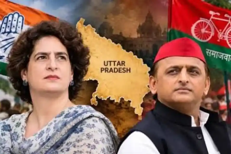 यूपी चुनाव 2027: कांग्रेस ने अखिलेश यादव से मांगीं 200 सीटें